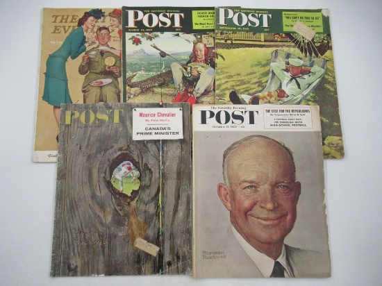 Saturday Evening Post Magazine (5) | Norman Rockwell Cover