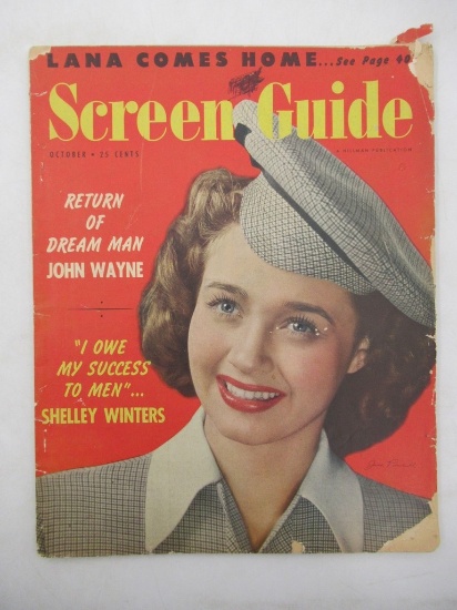Screen Guide 1949 Vintage Film Magazine| Jane Powell