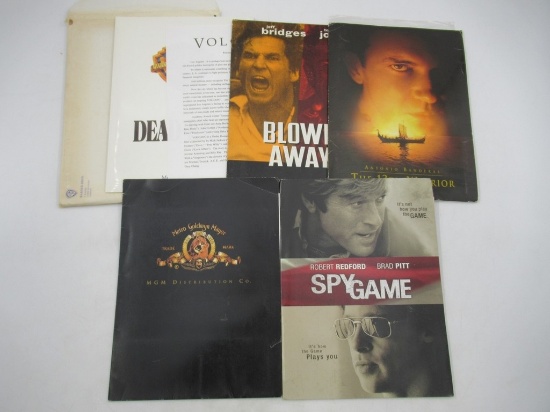 Spy Game + Other Action/Adventure Movie Media Press Kits (5)