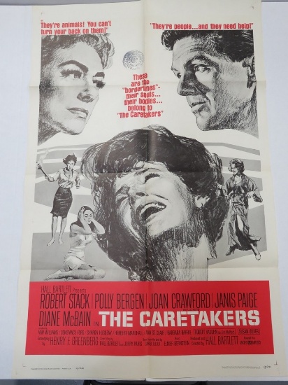 The Caretakers 1963 One Sheet Poster
