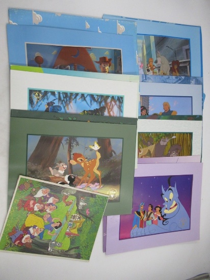 Walt Disney Exclusive Commemorative Lithographs + More (8)
