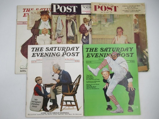 Saturday Evening Post Magazine (5) | Norman Rockwell Cover