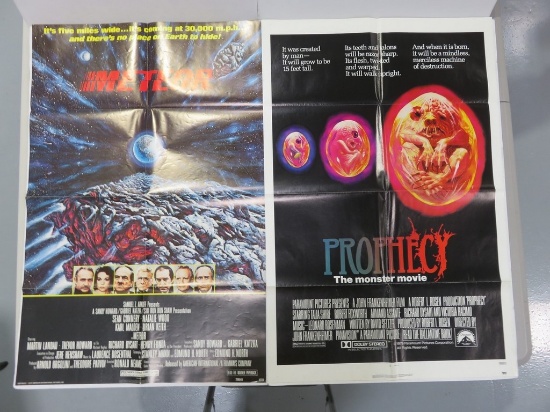 Meteor 1979 & Prophecy 1979 One Sheet Posters