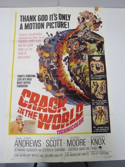 Crack in the World 1965 One Sheet Poster