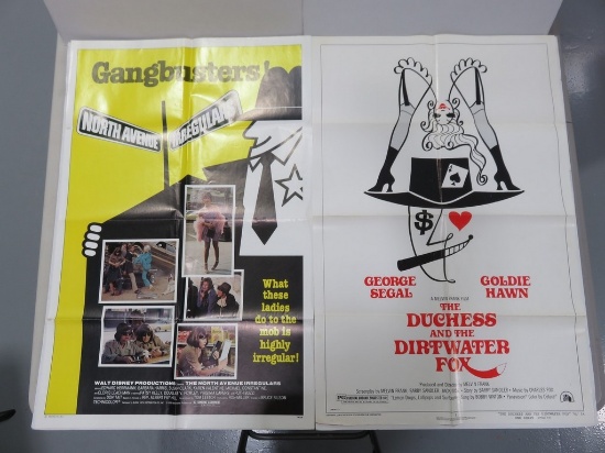 The North Avenue Irregulars 1979/The Duchess & The Dirtwater Fox 1976 One Sheet Posters