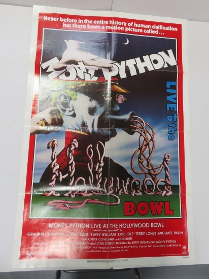 Monty Python Live At The Hollywood Bowl 1982 One Sheet Poster