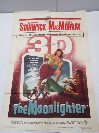 The Moonlighter 1953 Film One Sheet Poster