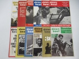 Down Beat 1960's Vintage Music Magazine Lot (12)