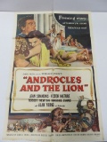 Androcles and the Lion 1953 Film One Sheet Poster