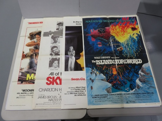 Vintage 1970s Action/Adventure Film Related One Sheet Posters