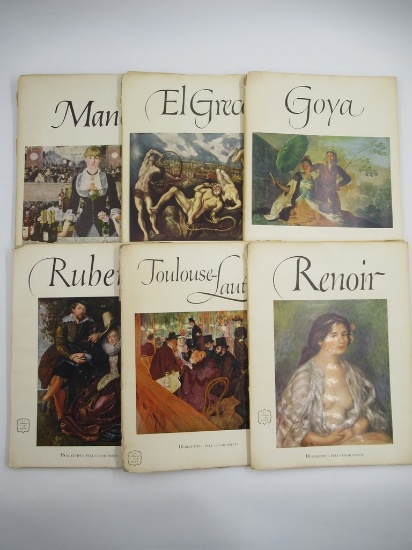 Assorted Art Print Book Lot