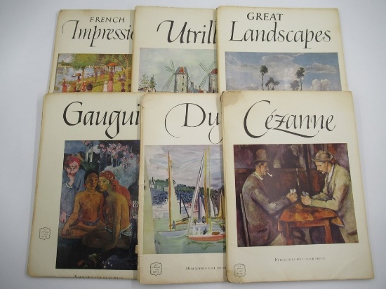 Assorted Art Print Book Lot