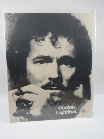 Gordon Lightfoot Record Store Promo Poster