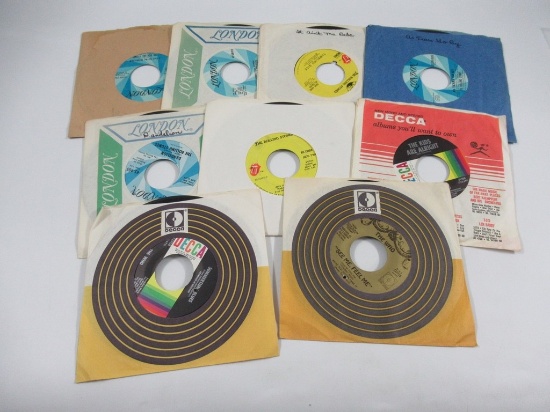 Rolling Stones/The Who 45RPM Singles Lot