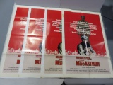 MacArthur 1977 One Sheet Posters Lot of (4)