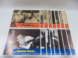 The Glass Sphinx 1967 & Horror House 1970 Lobby Card Complete Sets