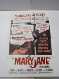 Maryjane 1968 Cult B-Movie One Sheet Poster