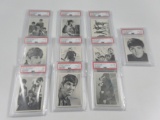 Beatles 1964 B&W Cards #11-20 PSA Graded!