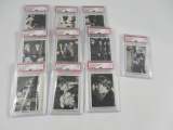Beatles 1964 B&W Cards #81-90 PSA Graded!
