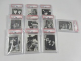 Beatles 1964 B&W Cards #111-120 PSA Graded!