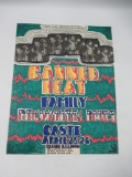 Canned Heat 1969 Grande Ballroom Concert Poster
