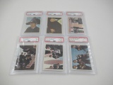 Beatles Diary 1964 Cards #7-12 PSA Graded!