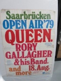 Queen 1979 German Concert Poster
