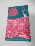 Otis Redding/Grateful Dead 1966 Fillmore Handbill