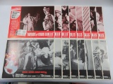 House of 1000 Dolls 1967 & Angel, Angel, Down We Go 1969 Lobby Card Complete Sets