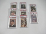 Beatles 1964 Color Cards #33-40 PSA Graded!