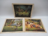 1947 Snow White/Bambi Disney Lithographs