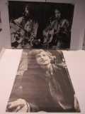 Vintage Bob Dylan + George Harrison Posters