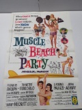 Muscle Beach Party 1964 Cult B-Movie One Sheet Poster