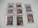 Beatles 1964 Color Cards #49-56 PSA Graded!