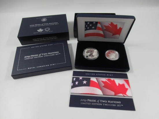 2019 Pride of Two Nations Ltd Edition Silver Proof