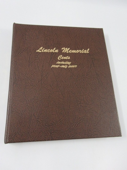 Lincoln Memorial Cent Book Mostly Unc