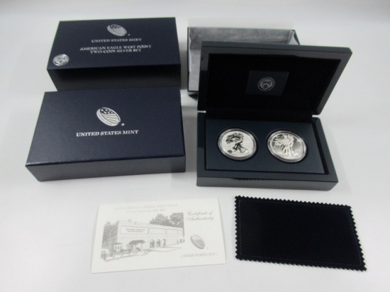 2013 West Point Ltd Ed Silver Eagle Set