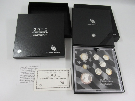 2012 US Mint Limited Edition Silver Proof Set