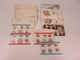 Lot of 11 US Unc Coin Sets 1970-1994