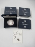 2015 US Mint Silver Proof American Eagle Lot of 3