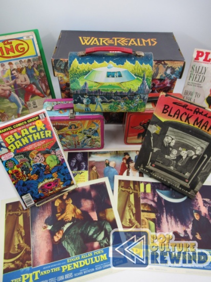 Pop Culture Rewind: Comics, Lunchboxes, & Posters