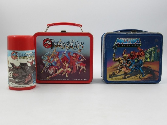 Masters of the Universe/Thundercats Vintage Lunchbox Lot