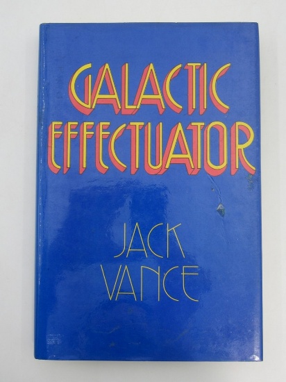 Galactic Effectuator 1980/Jack Vance SIGNED First Edition