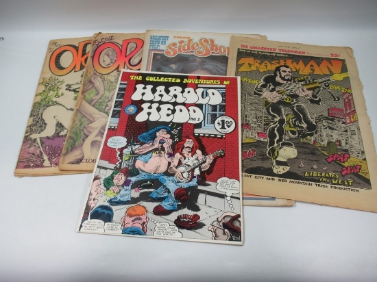 Vintage Underground Comix/Tabloid Related Lot