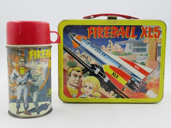 Fireball XL5 1964 Vintage Lunchbox w/Thermos/Gary Anderson
