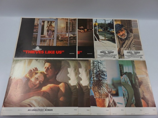 Vintage 1970s Film Lobby Cards Lot of (10)
