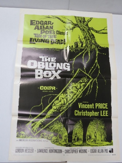 The Oblong Box 1969 Cult B-Movie One Sheet Poster