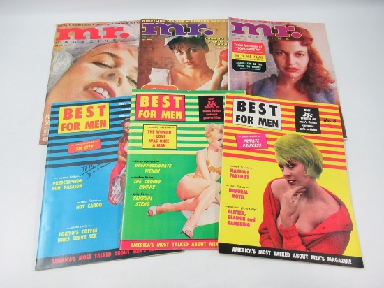 Vintage 1960s Men's Magazine Lot
