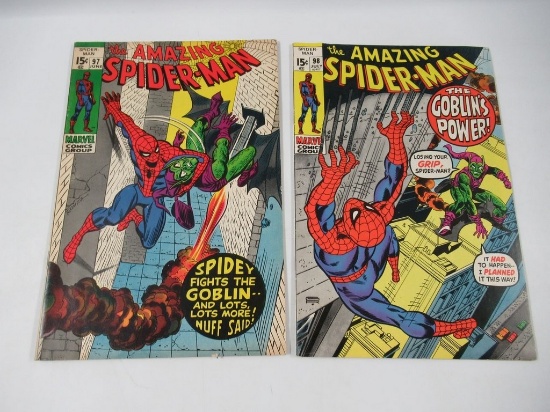 Amazing Spider-Man #97 + #98/Green Goblin Drug Issues