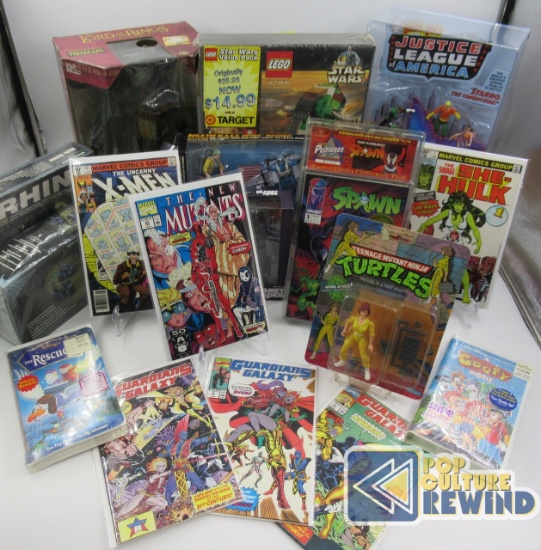 Pop Culture Rewind: Comic Books & Collectible Toys